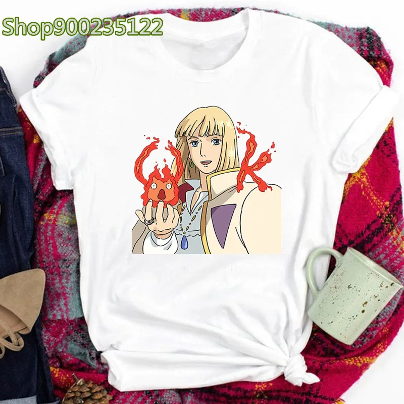 Футболка женская летняя с мультяшным принтом Хаяо Миядзаки
Футболка женская летняя с мультяшным принтом Хаяо Миядзаки