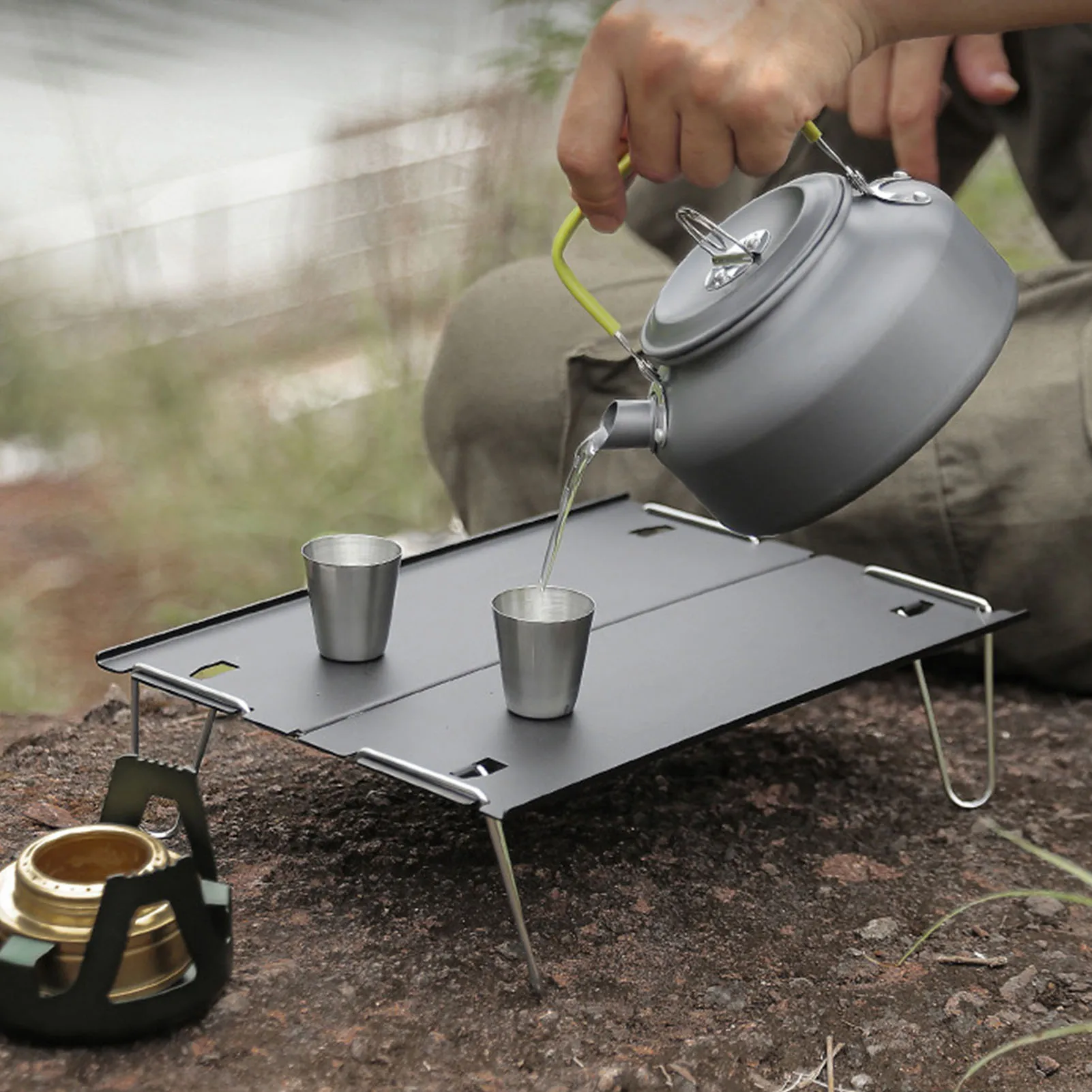Lightweight Outdoor Folding Mini Table Portable Collapsible Compact Table For Camping Hiking Backpacking Picnic Beach Travel
Lightweight Outdoor Folding Mini Table Portable Collapsible Compact Table For Camping Hiking Backpacking Picnic Beach Travel