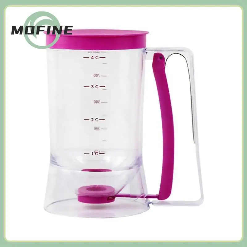 900ml Batter Flour Paste Dispenser Measuring Cup Cream Speratator For Cupcakes Pancakes Cookie Cake Muffins Baking Tools Hot
900ml Batter Flour Paste Dispenser Measuring Cup Cream Speratator For Cupcakes Pancakes Cookie Cake Muffins Baking Tools Hot