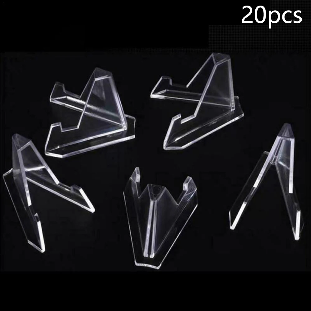 20pcs Clear Acrylic Coin Display Stand Holders Small Easel Rack Pokemon Card Commemorative Challenge Coin Capsule Holder Support
20pcs Clear Acrylic Coin Display Stand Holders Small Easel Rack Pokemon Card Commemorative Challenge Coin Capsule Holder Support