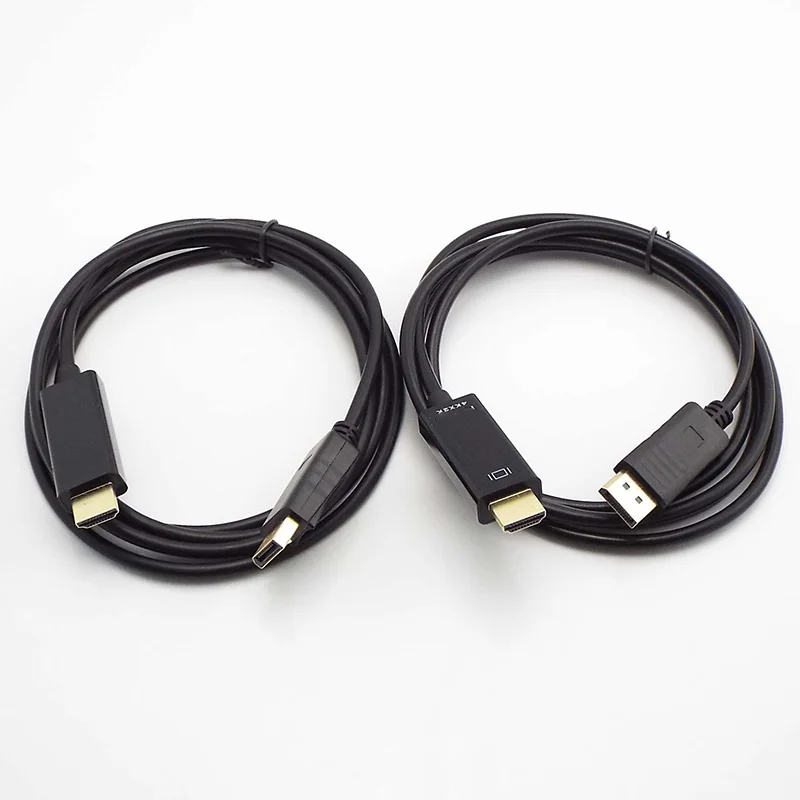 DP to HDMI-compatible Cable 4K 30Hz DisplayPort to HD Adapter Video Audio for PC HDTV Projector Laptop
DP to HDMI-compatible Cable 4K 30Hz DisplayPort to HD Adapter Video Audio for PC HDTV Projector Laptop