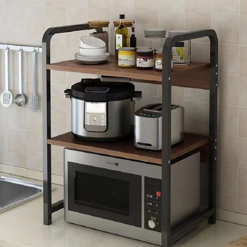 Holders Kitchen Shelving Microwave Rack Three-Layer Household Storage Rack Countertop Desktop Oven Rack Seasoning Storage Rack 
Holders Kitchen Shelving Microwave Rack Three-Layer Household Storage Rack Countertop Desktop Oven Rack Seasoning Storage Rack