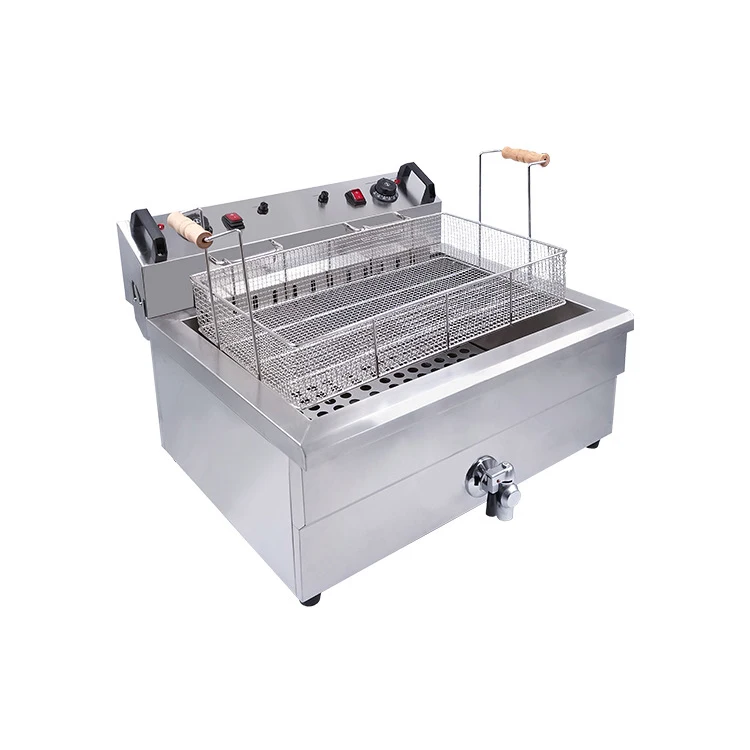 30L commercial electric frying furnace Single cylinder fryer French fries fryer snack machine Fryer Chicken Machine
30L commercial electric frying furnace Single cylinder fryer French fries fryer snack machine Fryer Chicken Machine
