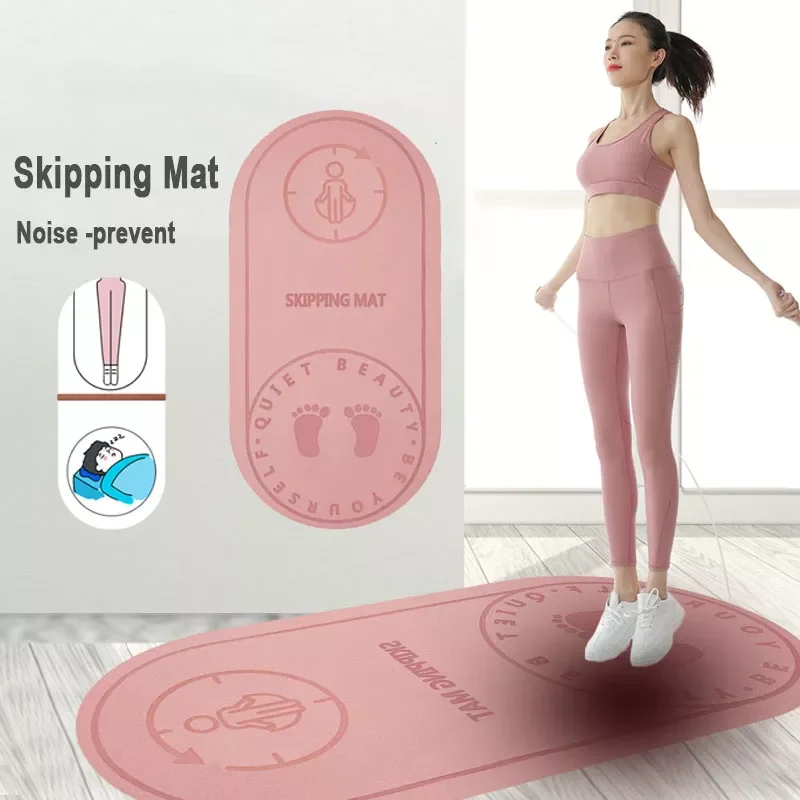 8mmThickened TPE Skipping Yoga Mat Fitness Jump Rope Pad Sound Insulation Cushion with Non-Slip Texture Home Indoor Exercise Mat
8mmThickened TPE Skipping Yoga Mat Fitness Jump Rope Pad Sound Insulation Cushion with Non-Slip Texture Home Indoor Exercise Mat
