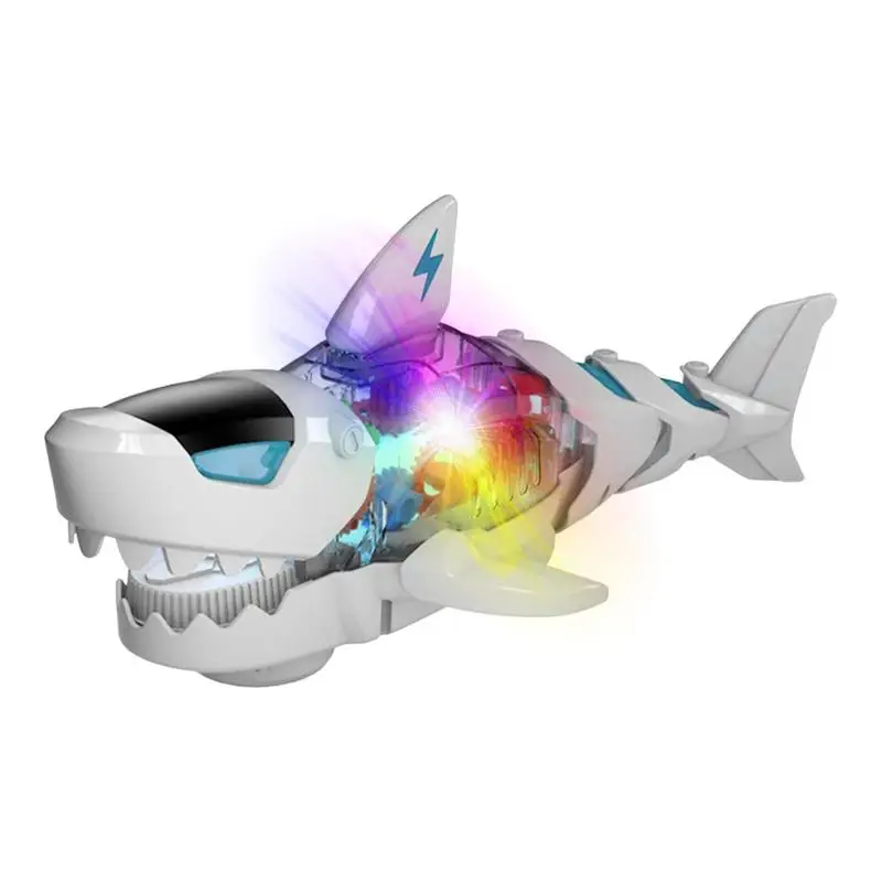 Electric Shark Toy With Transparent Back Battery-powered Shark Toy Crawl Toys For Girls Boys 6-12 Months Colorful Lights Body
Electric Shark Toy With Transparent Back Battery-powered Shark Toy Crawl Toys For Girls Boys 6-12 Months Colorful Lights Body
