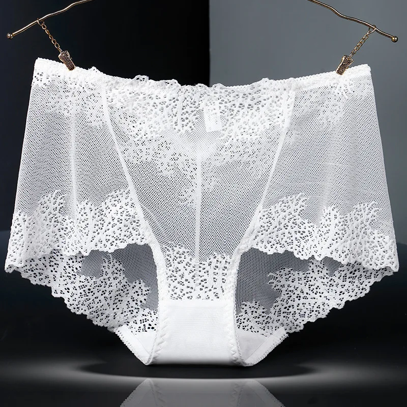 2XL Large Size Quick Drying Women's Underwear Mid Waist Mesh Hollow Transparent Breathable Seamless Briefs Sexy Lace Panties C38
2XL Large Size Quick Drying Women's Underwear Mid Waist Mesh Hollow Transparent Breathable Seamless Briefs Sexy Lace Panties C38