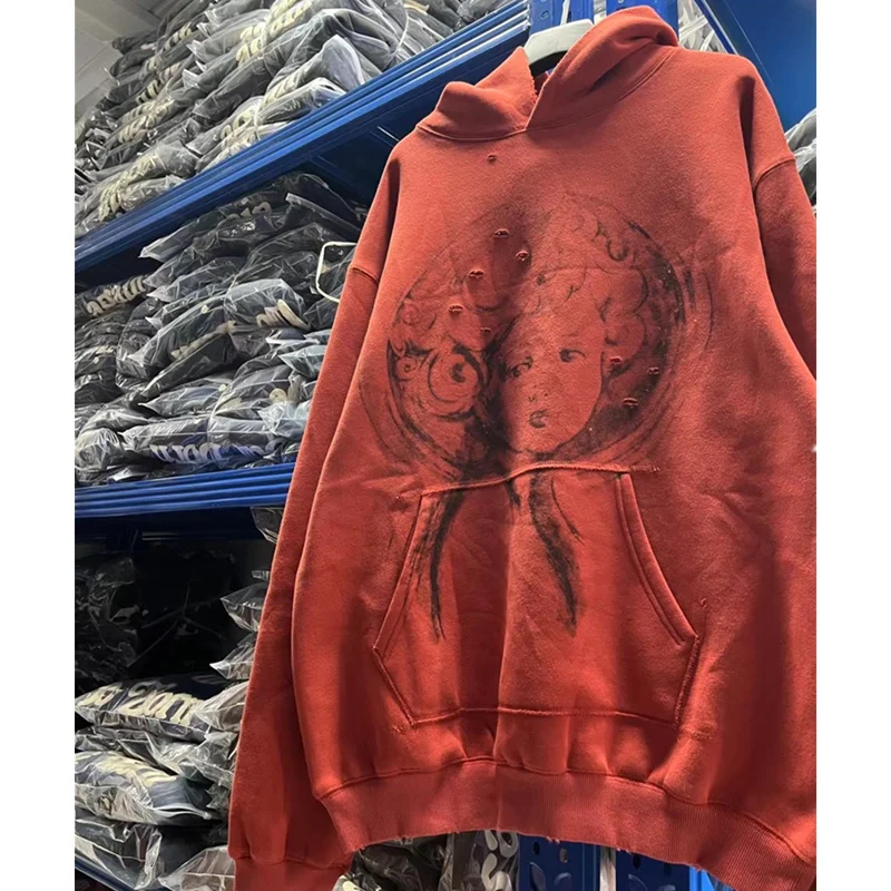 Luxury Brand Vintage Washed Hoodie Men Women high quality Streetwear Destroyed Pullover
Luxury Brand Vintage Washed Hoodie Men Women high quality Streetwear Destroyed Pullover