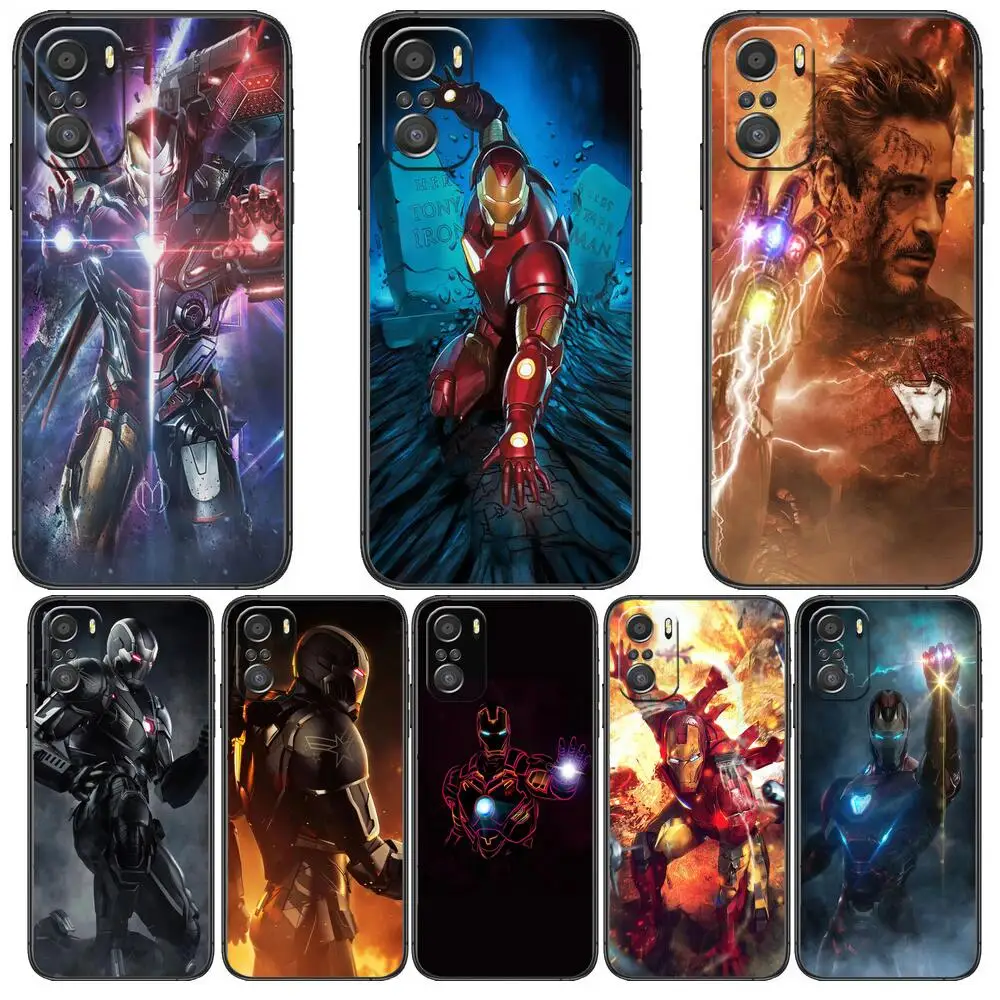 Marvel-Iron Man Phone Case For xiaomi redmi 11 Lite pro Ultra 10 9 8 MIX 4 FOLD 10T Black Cover Silicone Back Prett
Marvel-Iron Man Phone Case For xiaomi redmi 11 Lite pro Ultra 10 9 8 MIX 4 FOLD 10T Black Cover Silicone Back Prett