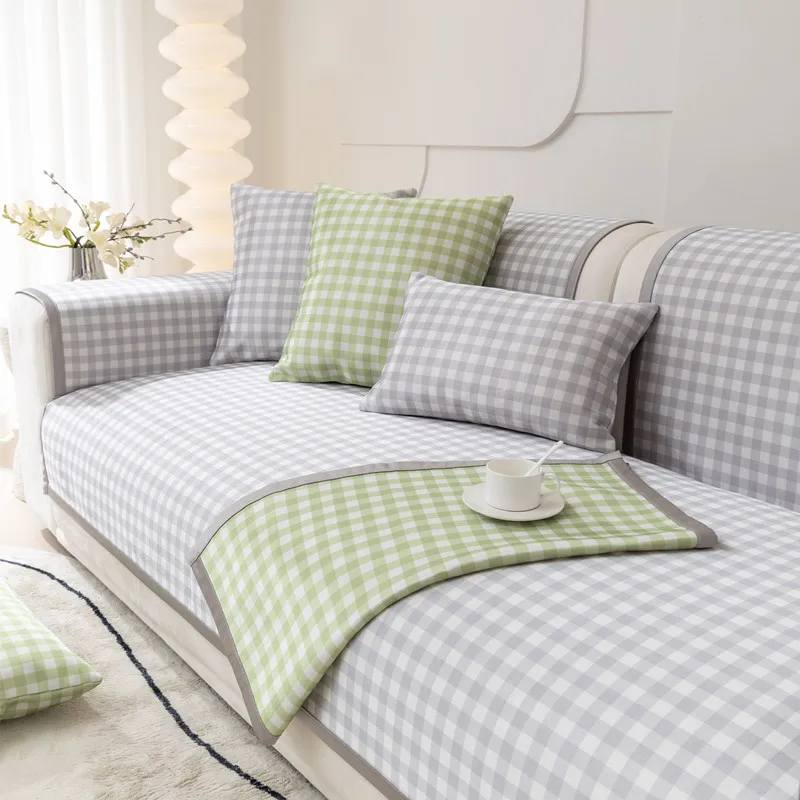 Monolithic Lattice Straight Sofa Covers for Living Room Decoration Summer Modern Relaxing Chair Couch Covers for Sofas Non-Slip
Monolithic Lattice Straight Sofa Covers for Living Room Decoration Summer Modern Relaxing Chair Couch Covers for Sofas Non-Slip