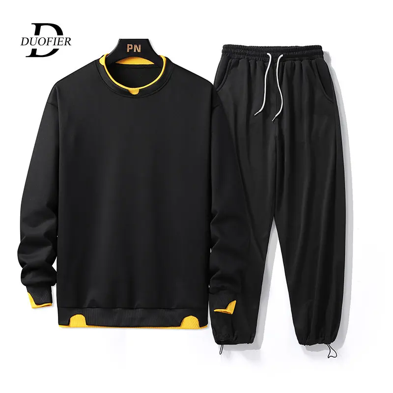 Костюм спортивный мужской из свитшота и брюк, Модный повседневный комплект из двух предметов, уличная одежда, костюм для бега, весна-осень
Костюм спортивный мужской из свитшота и брюк, Модный повседневный комплект из двух предметов, уличная одежда, костюм для бега, весна-осень