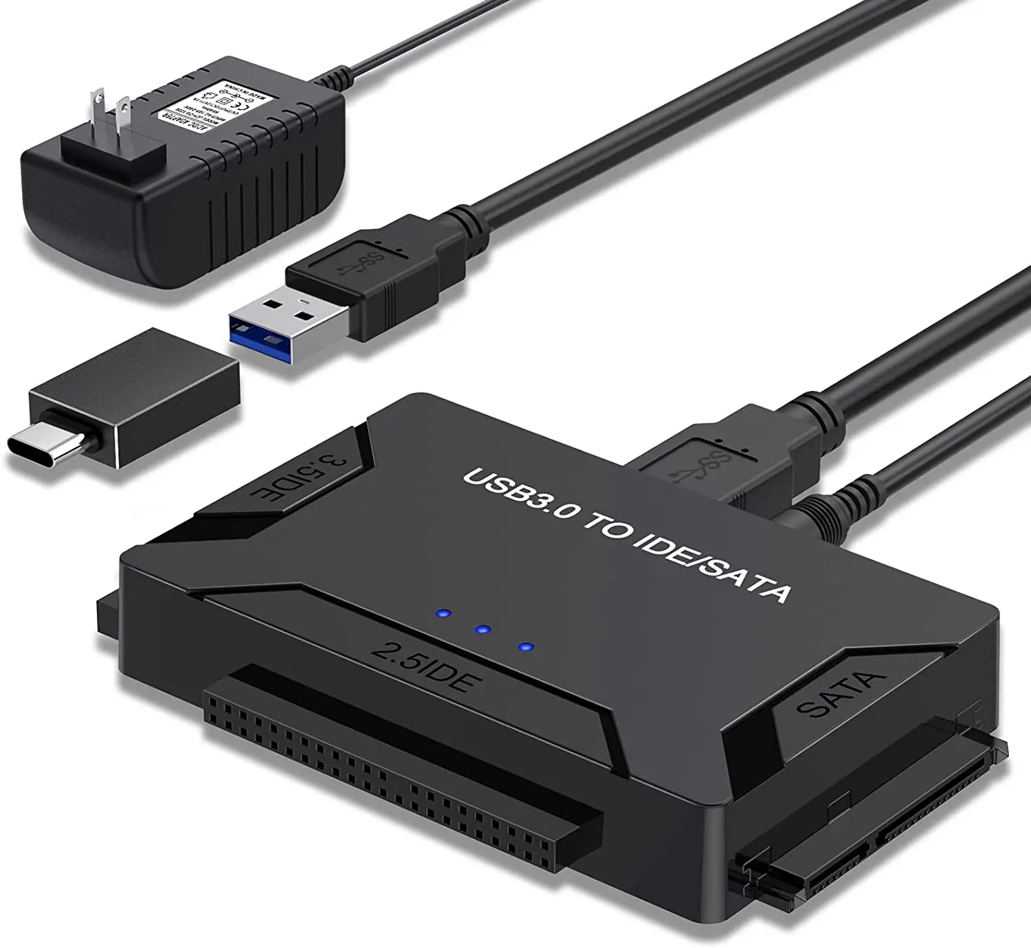 SATA to USB IDE Adapter USB 3.0 Sata 2.5 3.5 Hard Disk Drive HDD SSD USB Converter IDE SATA to USB SATA Adapter Cable
SATA to USB IDE Adapter USB 3.0 Sata 2.5 3.5 Hard Disk Drive HDD SSD USB Converter IDE SATA to USB SATA Adapter Cable