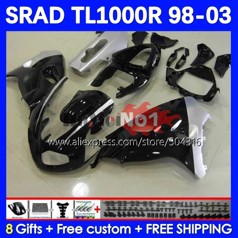 Body For SRAD TL1000 TL 1000 R 1000R 98 03 25No.95 TL1000R 98 99 00 01 02 03 1998 1999 2000 2001 2002 2003 Fairing black glossy
Body For SRAD TL1000 TL 1000 R 1000R 98 03 25No.95 TL1000R 98 99 00 01 02 03 1998 1999 2000 2001 2002 2003 Fairing black glossy