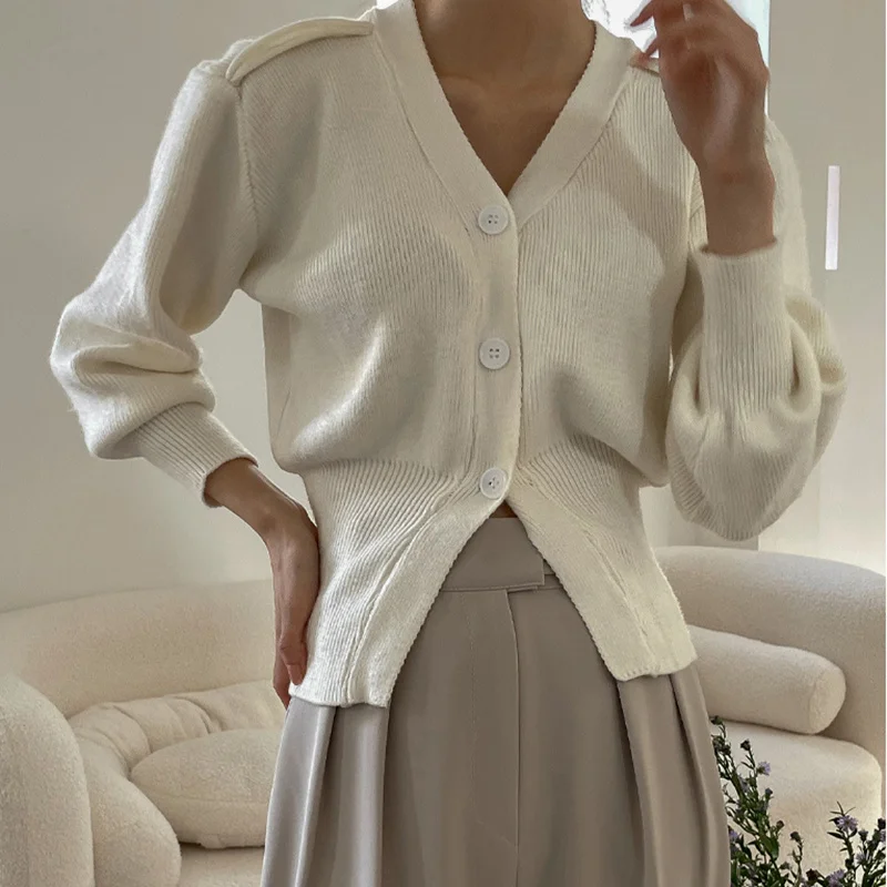 Women's Cardigan Korean Chic Simple Wool Knitted Short Sleeve Top Cardigan Short Sweater
Women's Cardigan Korean Chic Simple Wool Knitted Short Sleeve Top Cardigan Short Sweater