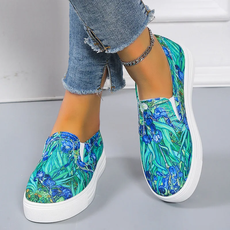 Canvas Shoes Women's Platform Shoes Tied Solid Shallow Mouth Casual Sneakers Women's Walking Shoes Rubber Vulcanized Shoes
Canvas Shoes Women's Platform Shoes Tied Solid Shallow Mouth Casual Sneakers Women's Walking Shoes Rubber Vulcanized Shoes