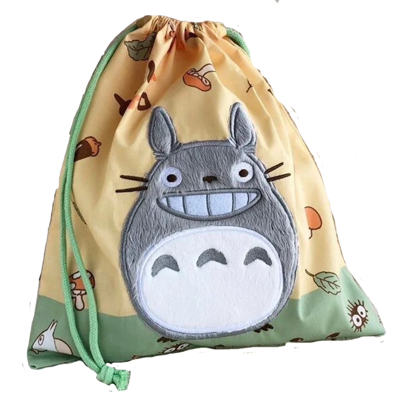 My Neighbor Totoro Plush Patch Embroidered Rope Bundle Pockets Collect Bags Festive Party Supplies Event Party Gift Bags
My Neighbor Totoro Plush Patch Embroidered Rope Bundle Pockets Collect Bags Festive Party Supplies Event Party Gift Bags