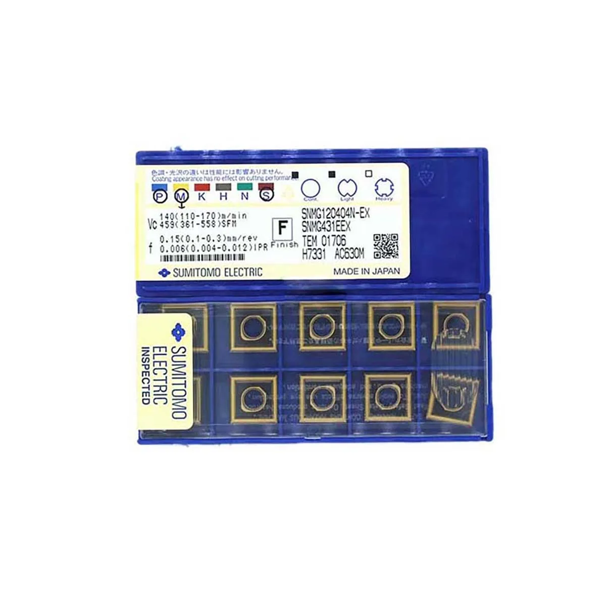SUMITOMO 100% Original SNMG SNMG120408N SNMG120412N SNMG120404N SNMG150612N Medium Roughing Carbide High Quality Turning Tools
SUMITOMO 100% Original SNMG SNMG120408N SNMG120412N SNMG120404N SNMG150612N Medium Roughing Carbide High Quality Turning Tools