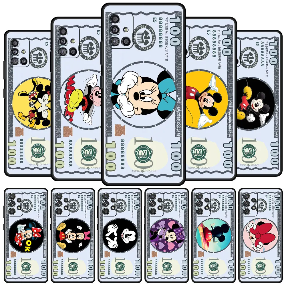 Case For Samsung Galaxy A52 A12 A51 A32 A21s A71 A22 A53 A31 A72 A02s A23 A11 A41 A33 Luxury Phone Cover Cash Mickey Minne Funda
Case For Samsung Galaxy A52 A12 A51 A32 A21s A71 A22 A53 A31 A72 A02s A23 A11 A41 A33 Luxury Phone Cover Cash Mickey Minne Funda