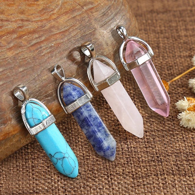 1PC Crystal Pillar Pendants Necklace Pendant Pendant Natural Stone Crystal Pendant Necklaces Accessories
1PC Crystal Pillar Pendants Necklace Pendant Pendant Natural Stone Crystal Pendant Necklaces Accessories