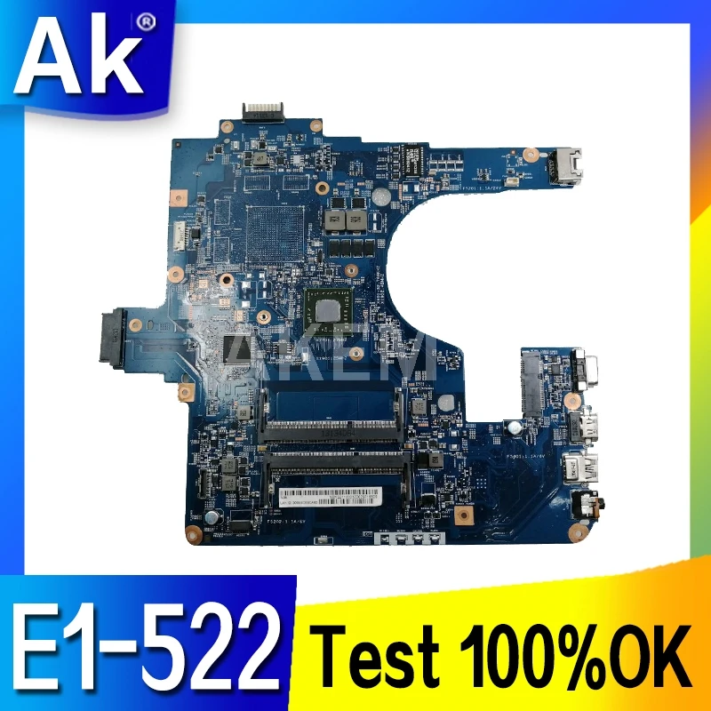 Материнская плата Akemy для ноутбука Acer aspire E1-522 NE522, материнская плата DDR3 NBM811100N EG50-KB MB 12253-3M 48,4zk14.03m, материнская плата
Материнская плата Akemy для ноутбука Acer aspire E1-522 NE522, материнская плата DDR3 NBM811100N EG50-KB MB 12253-3M 48,4zk14.03m, материнская плата