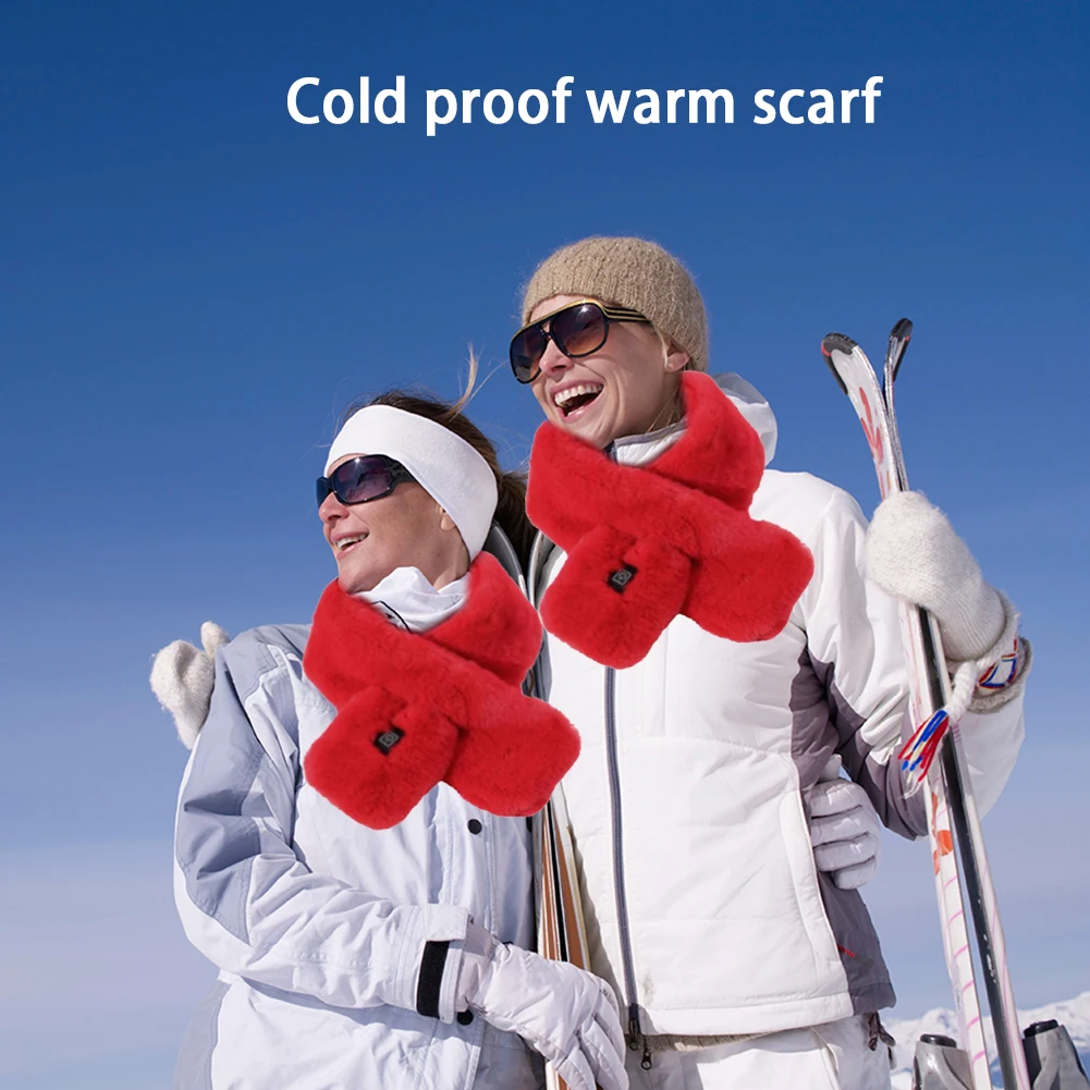Winter USB Smart Electric Heating Scarf Men Women Imitation Rabbit Fur Neck Warmer Winter Snow Shawl Couple Neckerchief
Winter USB Smart Electric Heating Scarf Men Women Imitation Rabbit Fur Neck Warmer Winter Snow Shawl Couple Neckerchief