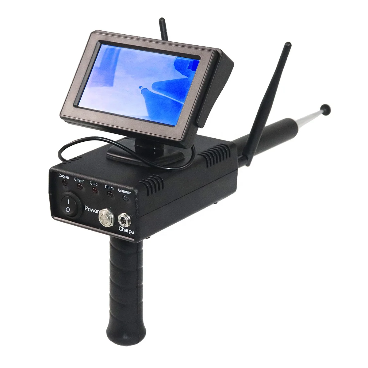 Newest AKS Plus 3D with Screen Underground Gold Metal Detector Long Range Treasure Silver Copper Precious Stones Finder
Newest AKS Plus 3D with Screen Underground Gold Metal Detector Long Range Treasure Silver Copper Precious Stones Finder