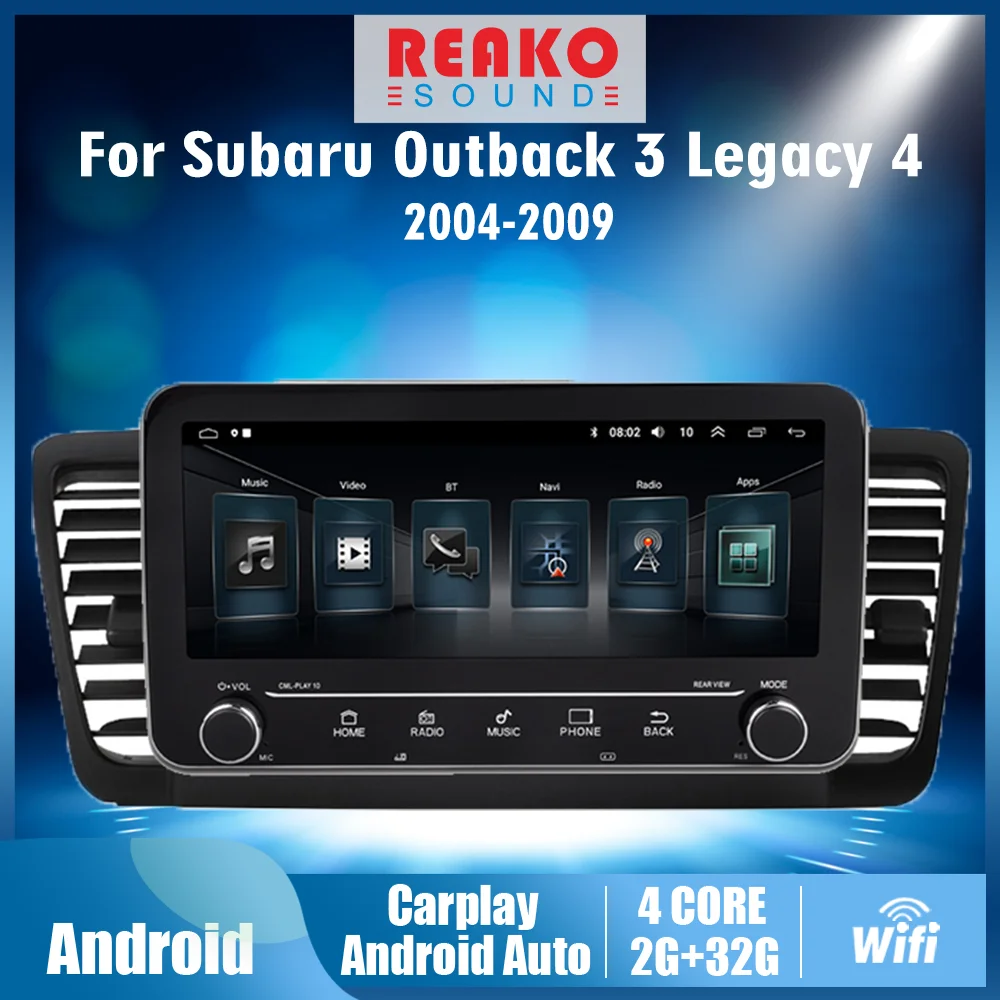 2 din 10,25 Android для Subaru Outback 3 Legacy 4 2004-2009 Автомобильный мультимедийный видеоплеер аудио FM BT GPS-навигация головное устройство
2 din 10,25 Android для Subaru Outback 3 Legacy 4 2004-2009 Автомобильный мультимедийный видеоплеер аудио FM BT GPS-навигация головное устройство
