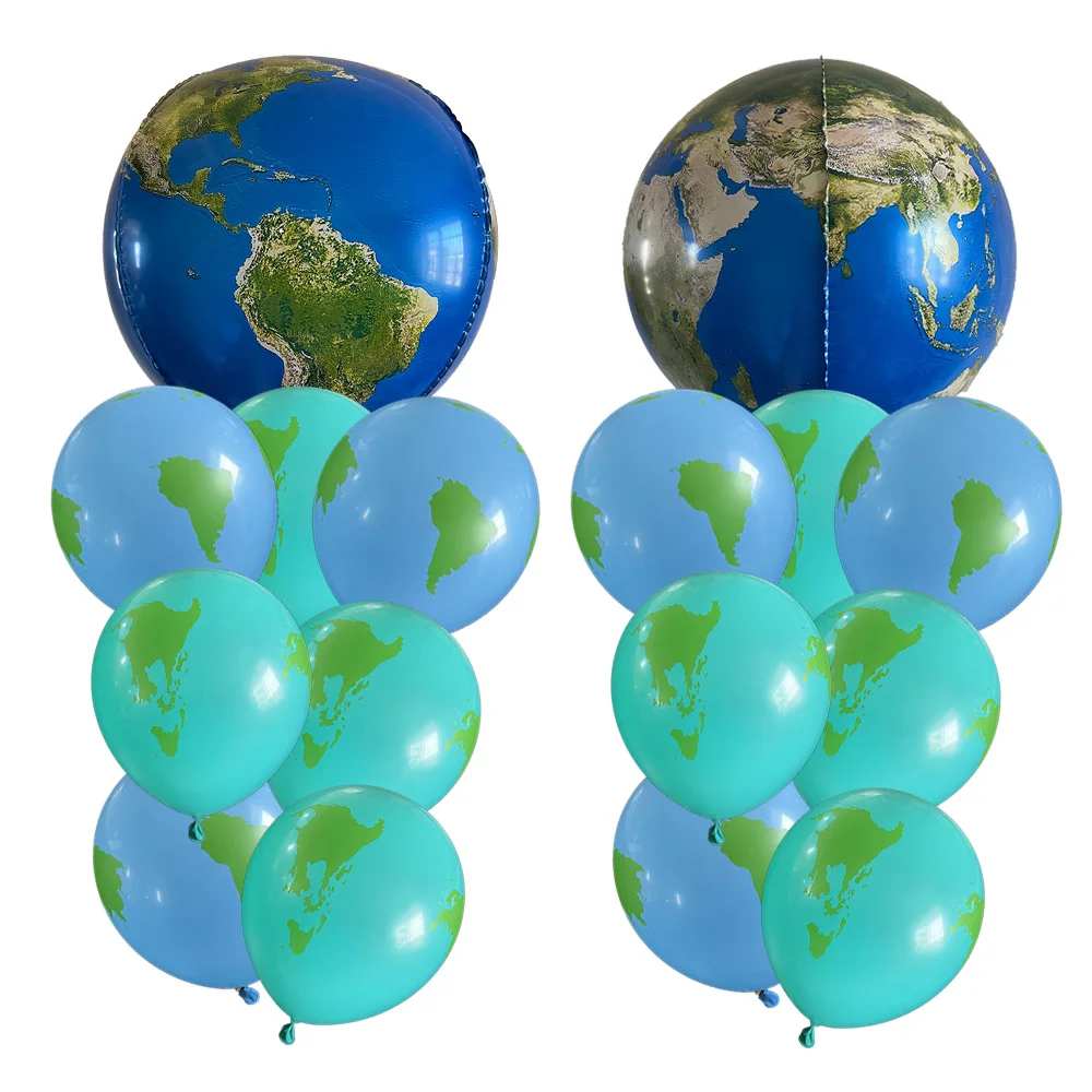 12Pcs/Set Earth Rocket Helium Balloon World Map Outer Space Foil Balloons Kids Toys Baby Shower Birthday Party Decorations
12Pcs/Set Earth Rocket Helium Balloon World Map Outer Space Foil Balloons Kids Toys Baby Shower Birthday Party Decorations
