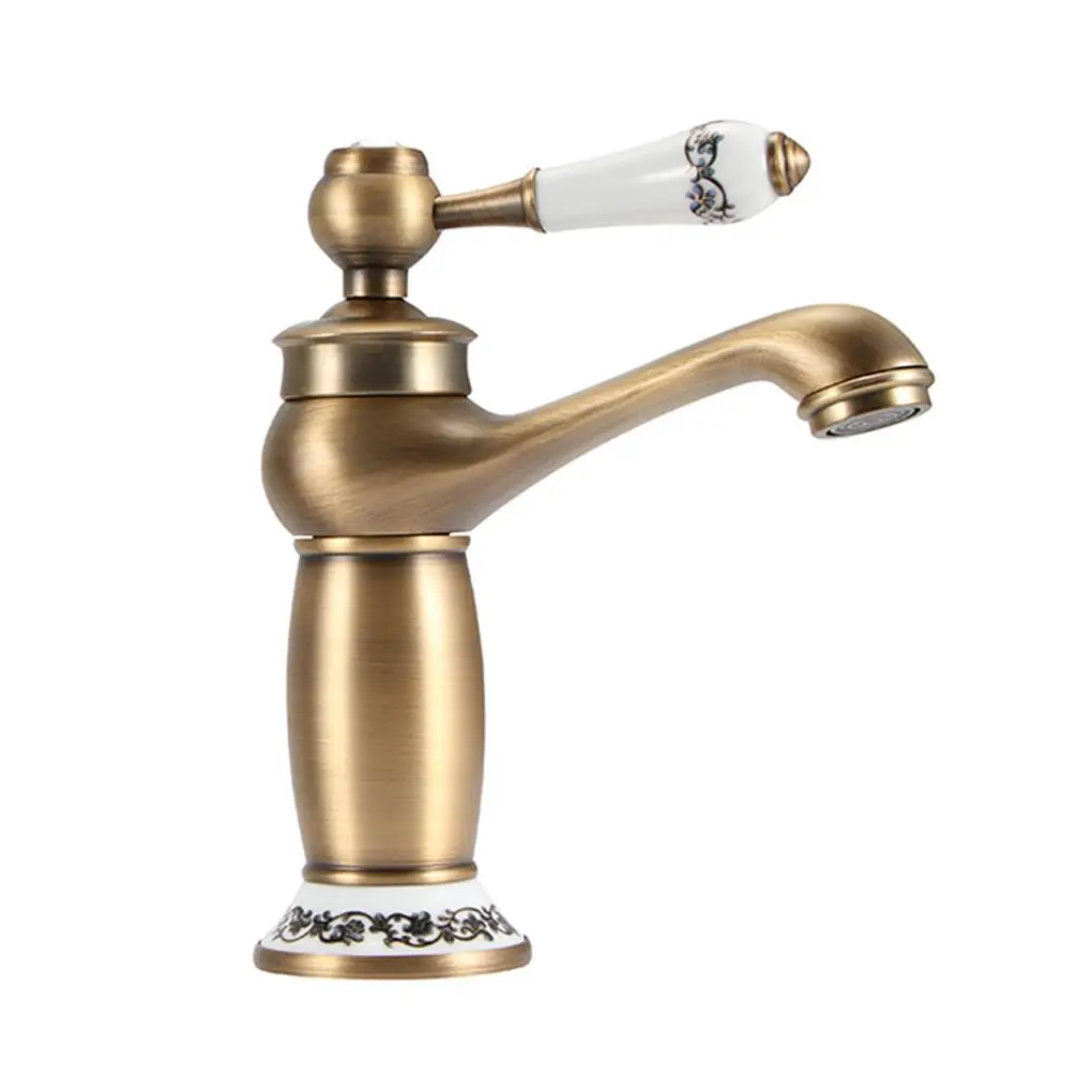 Kitchen Sink Faucet Bathroom Retro Basin Water Tapware Replacement Mixer Metal Tub Single Handle Mounted Sprayer Black
Kitchen Sink Faucet Bathroom Retro Basin Water Tapware Replacement Mixer Metal Tub Single Handle Mounted Sprayer Black