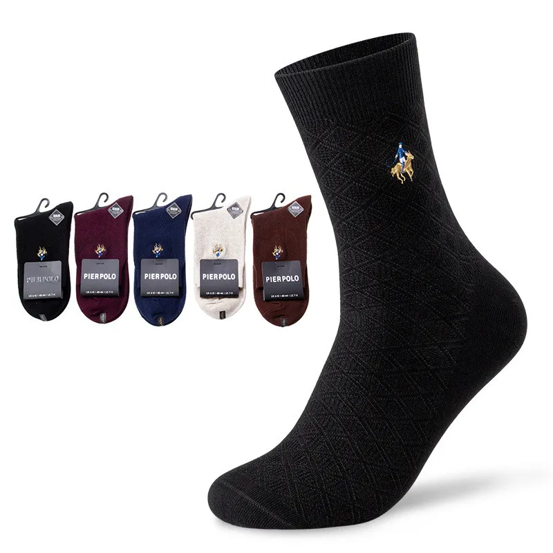 Solid Color Fashion Brand Men's Cotton Socks Black Business Men Socks Soft Breathable Autumn Winter for Male Socks
Solid Color Fashion Brand Men's Cotton Socks Black Business Men Socks Soft Breathable Autumn Winter for Male Socks