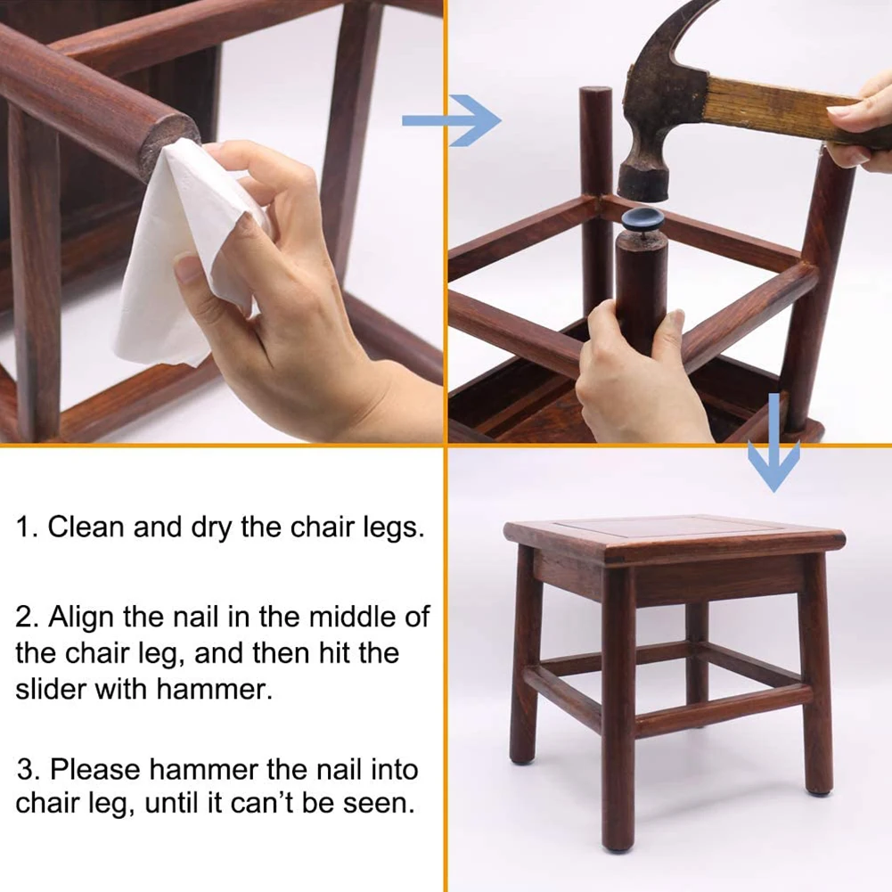 Home Garden Furniture Accessories Glider Table Chair Sofa PTFE Protect Your Floor Carpet Easy Moving Slider With Nail Feet 20pcs
Home Garden Furniture Accessories Glider Table Chair Sofa PTFE Protect Your Floor Carpet Easy Moving Slider With Nail Feet 20pcs