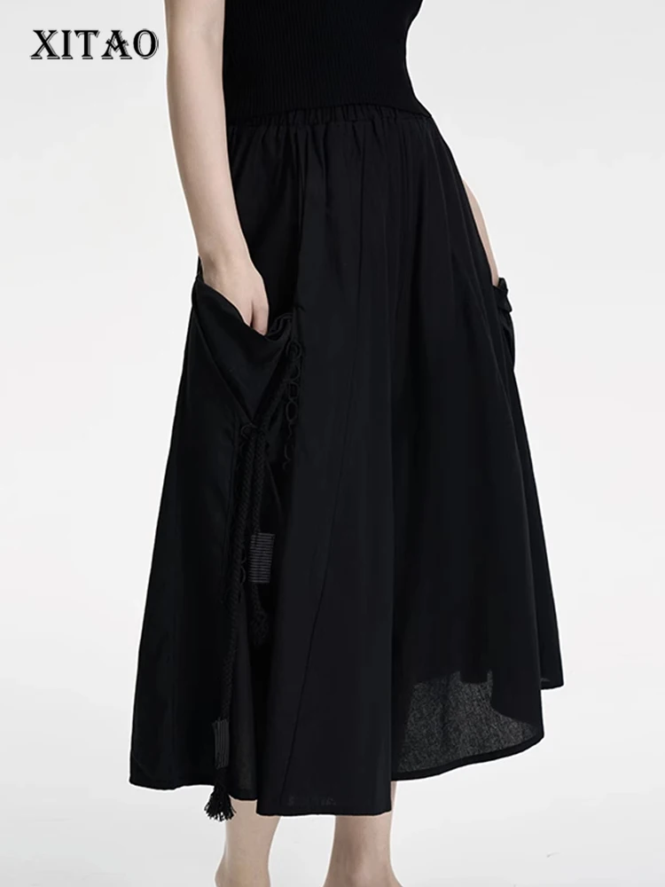 XITAO Casual Loose Pants Fashion Drawstring Lace-up Pocket Decoration Women 2023 Summer New Calf-length Wide Leg Pants DMJ1874
XITAO Casual Loose Pants Fashion Drawstring Lace-up Pocket Decoration Women 2023 Summer New Calf-length Wide Leg Pants DMJ1874