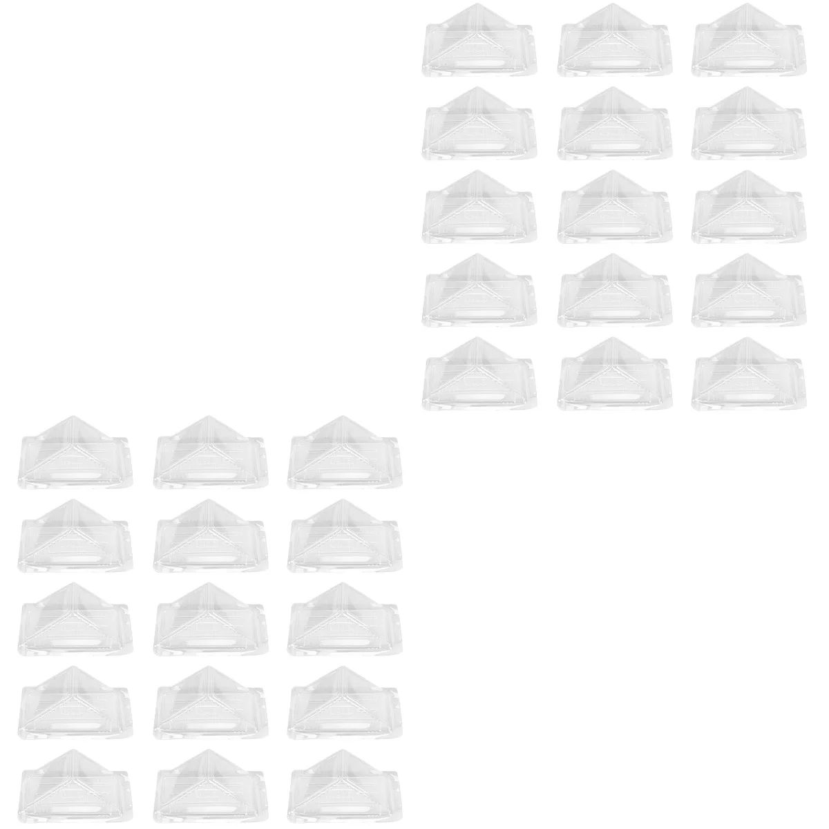200 Pcs Triangle Sandwich Box Sandwich Packing Box Plastic Cake Box
200 Pcs Triangle Sandwich Box Sandwich Packing Box Plastic Cake Box