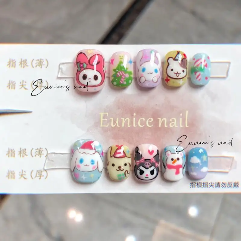 Diy Sanrioed Kuromi My Melody Cinnamoroll skull Cartoon Dolls Handmade Three-Dimensional Nail Patch Anime Toy for Girls Gift
Diy Sanrioed Kuromi My Melody Cinnamoroll skull Cartoon Dolls Handmade Three-Dimensional Nail Patch Anime Toy for Girls Gift