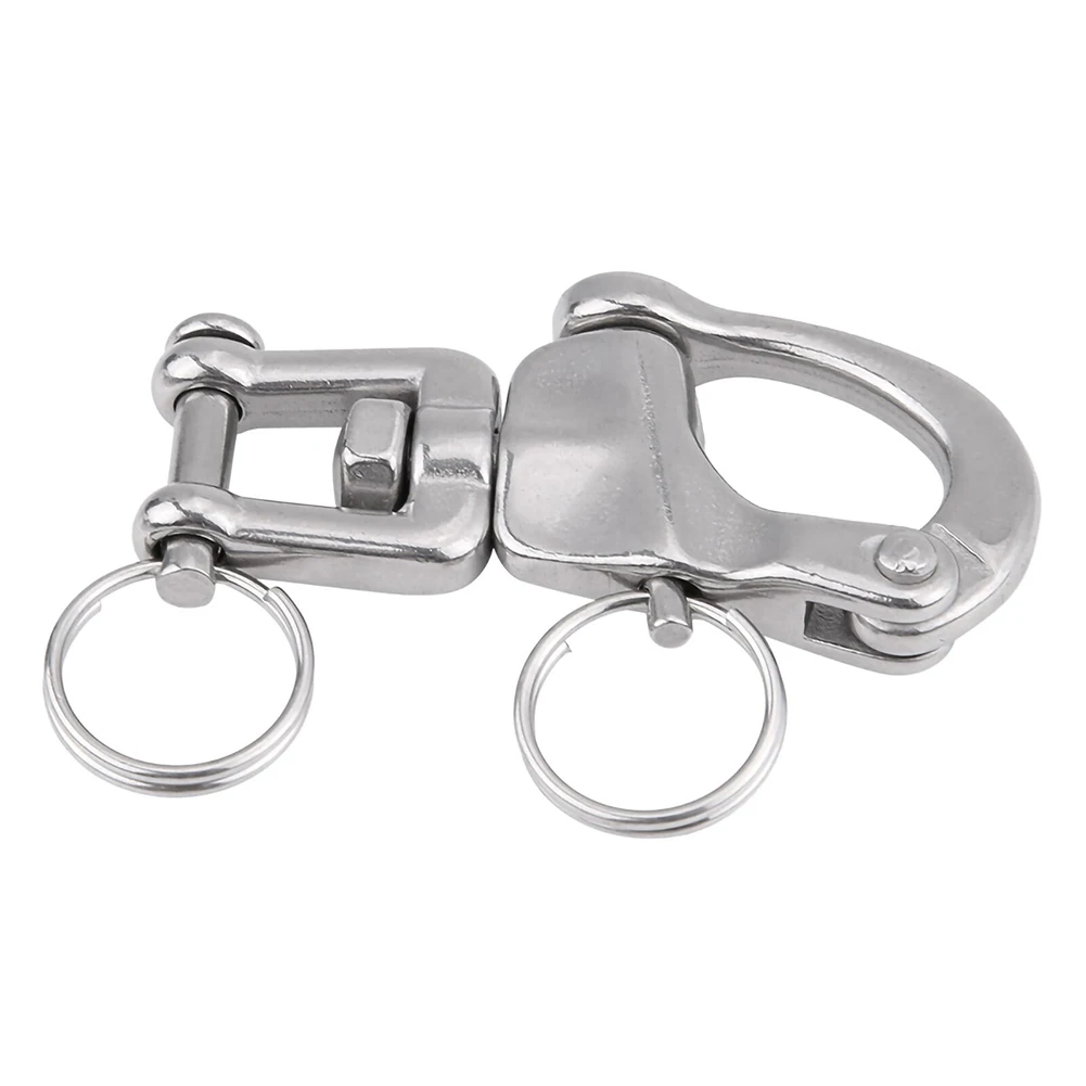 Brand New Swivel Shackle Boat Parts Universal Fitment 316 Stainless Steel Accessories Hand Drawn Marine Hardware
Brand New Swivel Shackle Boat Parts Universal Fitment 316 Stainless Steel Accessories Hand Drawn Marine Hardware