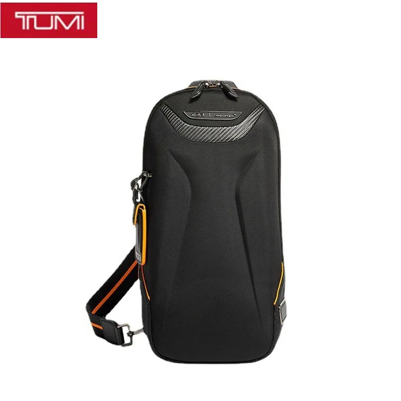 New men's ballistic nylon McLaren co branded series carbon fiber large capacity leisure waterproof chest bag 373005d
New men's ballistic nylon McLaren co branded series carbon fiber large capacity leisure waterproof chest bag 373005d