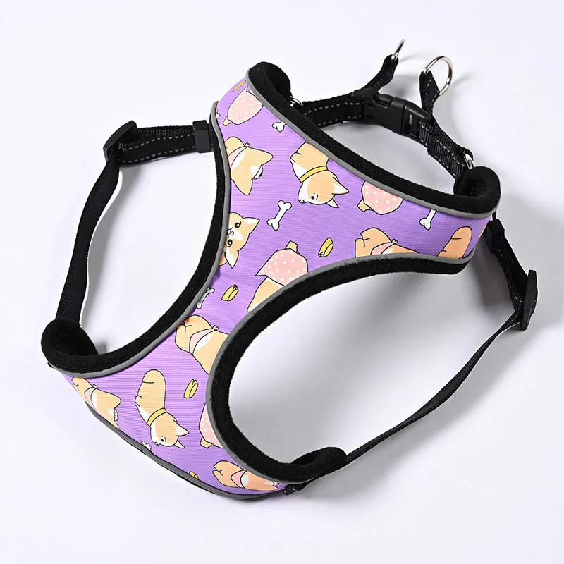 Dog Collar Accessories Pet Chest Back Cover Printed Mesh Cloth Chest Pocket Dog Vest Cartoon Printed Pet Hand Holding Rope
Dog Collar Accessories Pet Chest Back Cover Printed Mesh Cloth Chest Pocket Dog Vest Cartoon Printed Pet Hand Holding Rope
