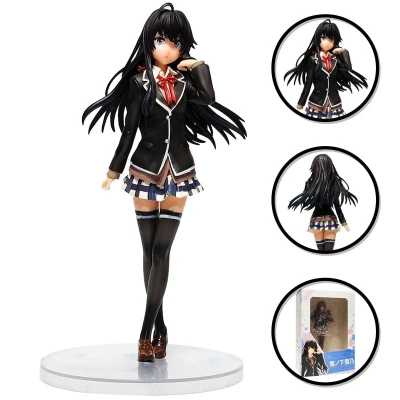 Романтическая комедия My teen snafu Yukinoshita Yukino, униформа 21 см, модель из ПВХ, модели игрушек, коллекционная кукла, подарок
Романтическая комедия My teen snafu Yukinoshita Yukino, униформа 21 см, модель из ПВХ, модели игрушек, коллекционная кукла, подарок