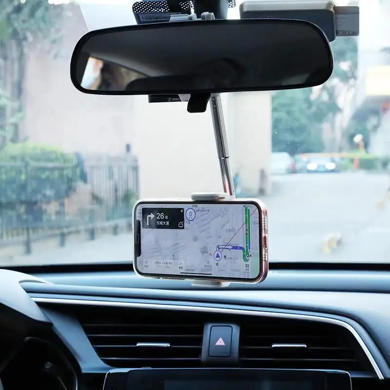 Автомобильный держатель для телефона с креплением на зеркало заднего вида iPhone