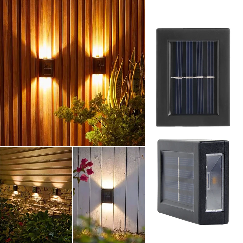 LED Solar Wall Lamp Outdoor Waterproof Up and Down Luminous Lighting Garden Street Landscape Decoration Sunlight Lamp Wall Light
LED Solar Wall Lamp Outdoor Waterproof Up and Down Luminous Lighting Garden Street Landscape Decoration Sunlight Lamp Wall Light