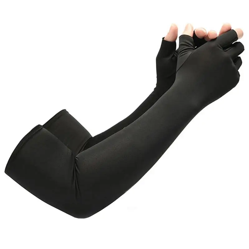 1 Pair Cool Men Women Arm Sleeve Gloves Running Cycling Sleeves Fishing Bike Sport Protective Arm Warmers UV Protection Cover
1 Pair Cool Men Women Arm Sleeve Gloves Running Cycling Sleeves Fishing Bike Sport Protective Arm Warmers UV Protection Cover