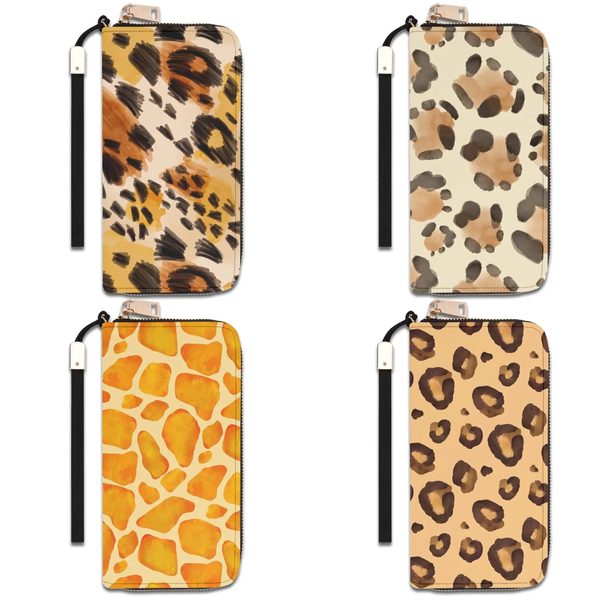 Leopard Luxury Faux Leather Long Women Wallets High Quality Coin Purse Wristlet Clutch For School
Leopard Luxury Faux Leather Long Women Wallets High Quality Coin Purse Wristlet Clutch For School