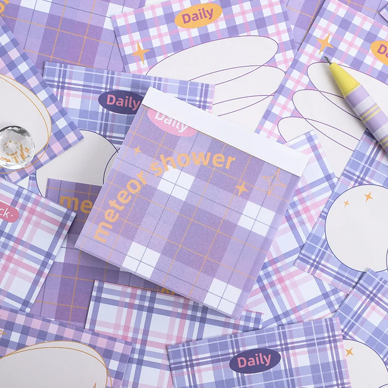 Cute Kawaii Plaid Series Memo Pad Sticky Notes Stationery Message Posted It Planner Stickers Notepads Office School Supplies
Cute Kawaii Plaid Series Memo Pad Sticky Notes Stationery Message Posted It Planner Stickers Notepads Office School Supplies