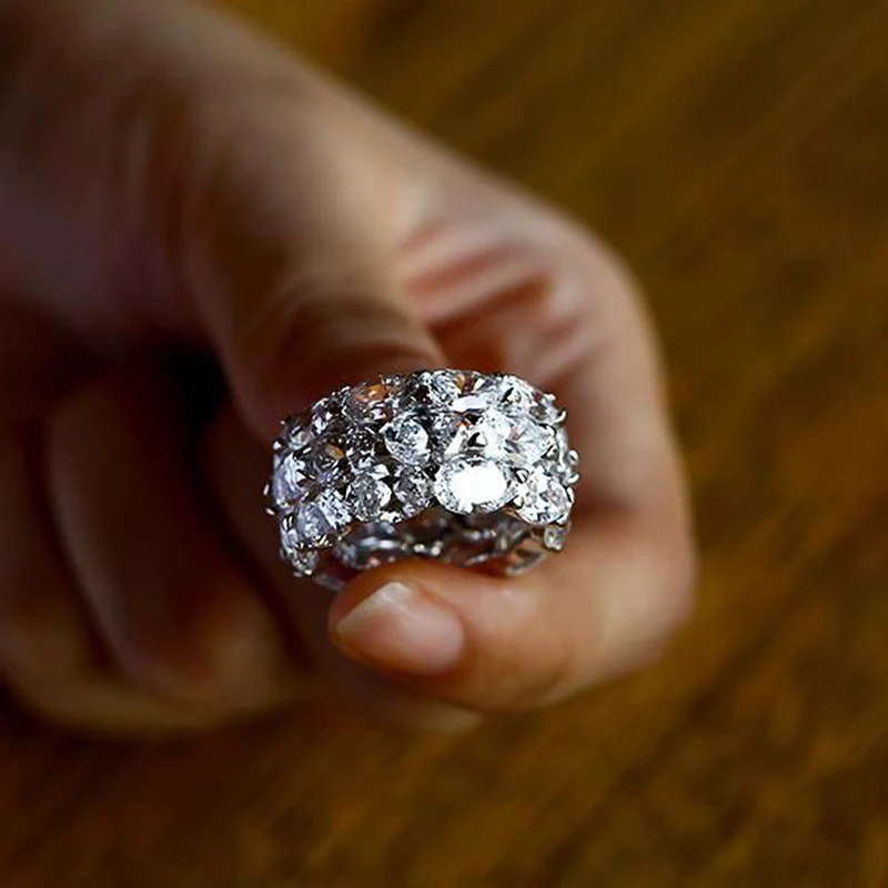 Huitan Luxury Fashion Engagement Rings for Women Inlaid AAA Cubic Zirconia Stylish Promise Love Gifts Party Female Jewelry
Huitan Luxury Fashion Engagement Rings for Women Inlaid AAA Cubic Zirconia Stylish Promise Love Gifts Party Female Jewelry