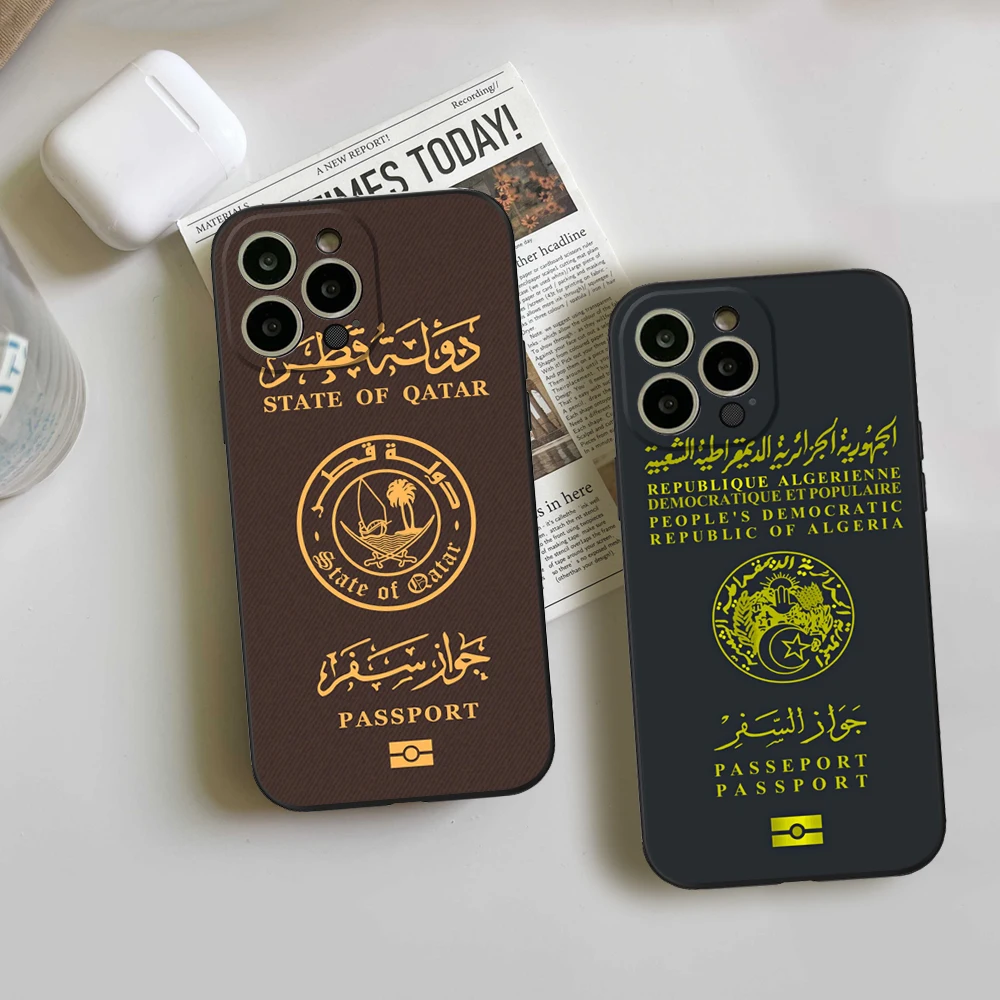 Algerian Passport Soft TPU Border Phone Case for Iphone 14 13PRO 12 11PROMAX 11 X XS XR XS MAX 7 8 Plus various countries Cover
Algerian Passport Soft TPU Border Phone Case for Iphone 14 13PRO 12 11PROMAX 11 X XS XR XS MAX 7 8 Plus various countries Cover