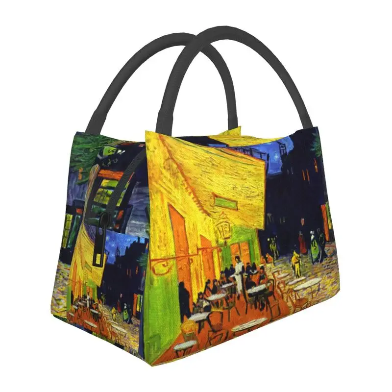 Custom Cafe Terrace At Night Lunch Bags Men Women Cooler Thermal Insulated Lunch Boxes for Picnic Camping Work Travel
Custom Cafe Terrace At Night Lunch Bags Men Women Cooler Thermal Insulated Lunch Boxes for Picnic Camping Work Travel
