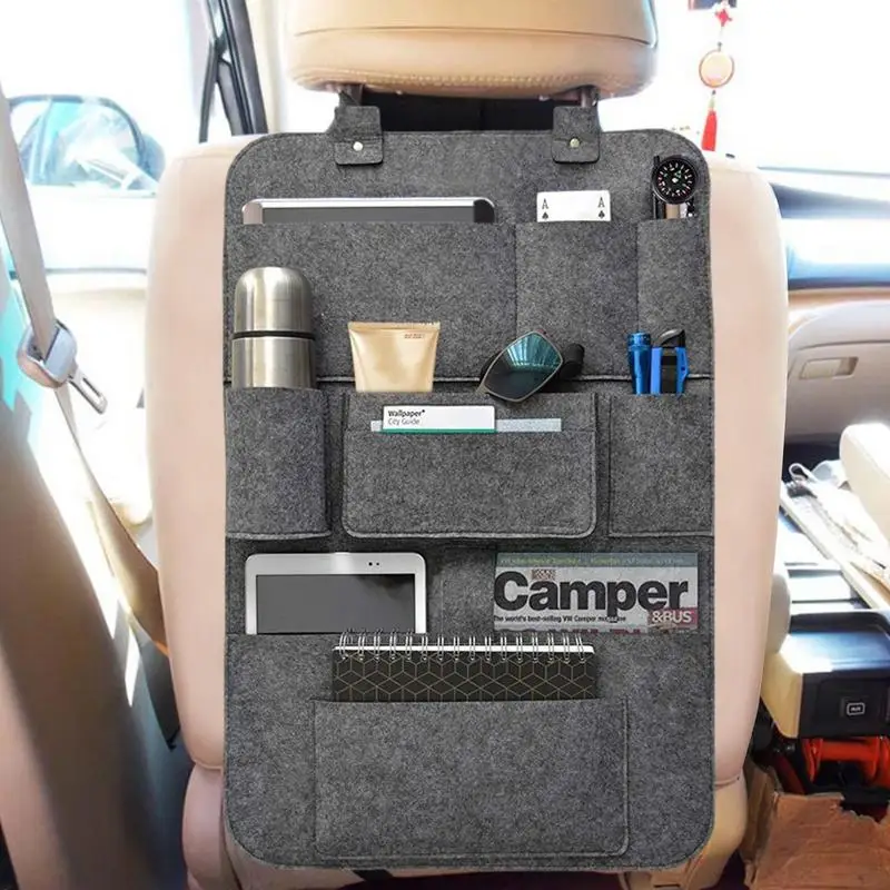 

Car Seat Storage Organizer Car Backseat Organizers Car Boot Organizer With 10 Storage Pockets Car Seat Back Protectors