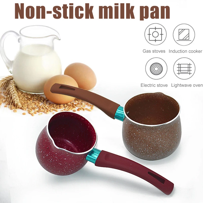 Single Handle Anti-scalding Coffee Pot Non-stick Pan Mini Milk Pot Ceramic milk coffee mini milk pan/coffee pot durable DCS
Single Handle Anti-scalding Coffee Pot Non-stick Pan Mini Milk Pot Ceramic milk coffee mini milk pan/coffee pot durable DCS