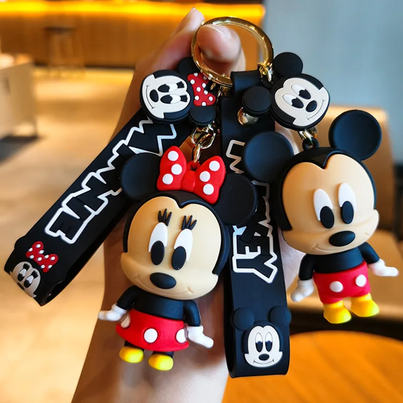 Disney Creative PVC Doll Key Chain Mickey Bear Stitch Personality Silicone Cartoon Cartoon Car Pendant
Disney Creative PVC Doll Key Chain Mickey Bear Stitch Personality Silicone Cartoon Cartoon Car Pendant