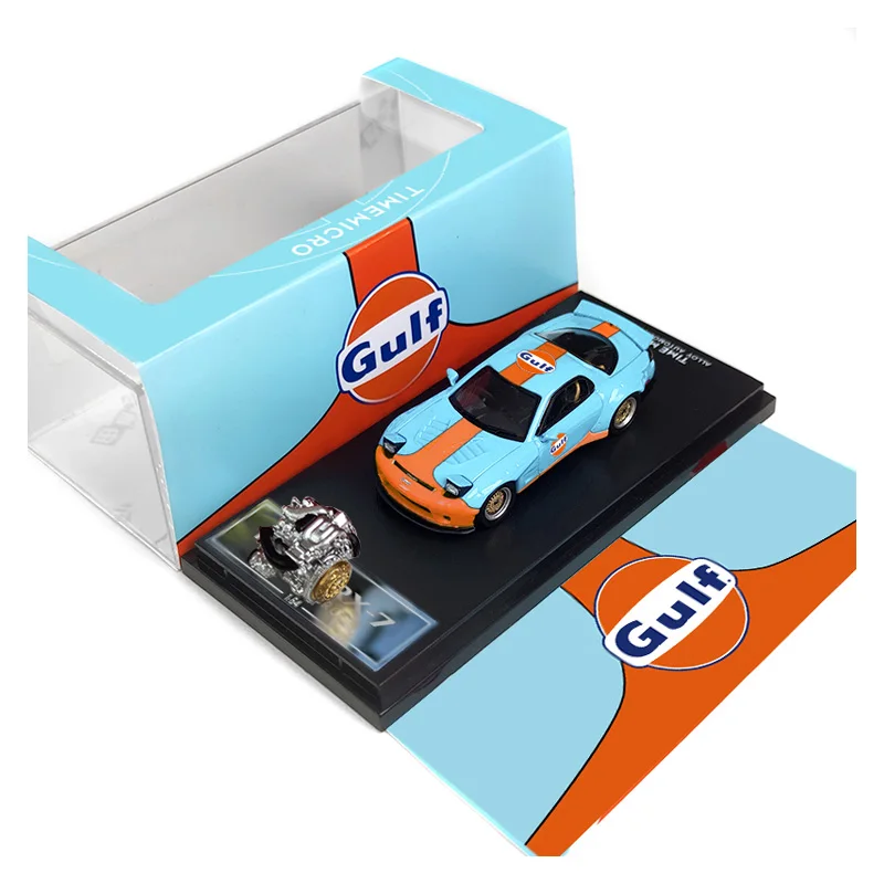 TIME TM 1:64 Mazda flip lights Gulf painting RX-7 engine doll RX7 alloy simulation car model
TIME TM 1:64 Mazda flip lights Gulf painting RX-7 engine doll RX7 alloy simulation car model