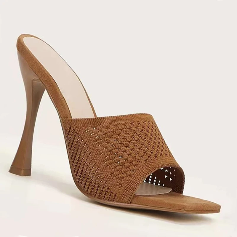 2022 New Mesh Slippers Women High Heel Breathable Summer Sandals for Women Square Head Slides Beach Fashion Slingback Sandalias
2022 New Mesh Slippers Women High Heel Breathable Summer Sandals for Women Square Head Slides Beach Fashion Slingback Sandalias